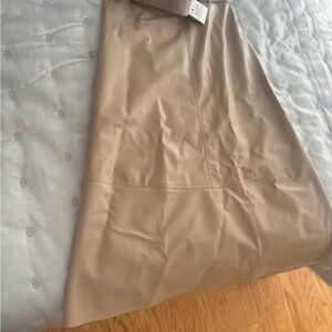 Zara Tan Maxi Skirt